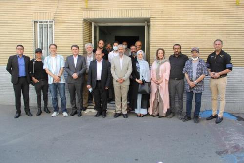 بازدید مدیران سیما از پشت صحنه یك سریال تاریخی