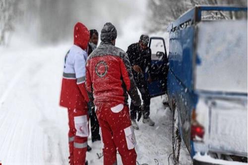 امدادرسانی به بیشتر از ۱۳ هزار نفر در برف و کولاک