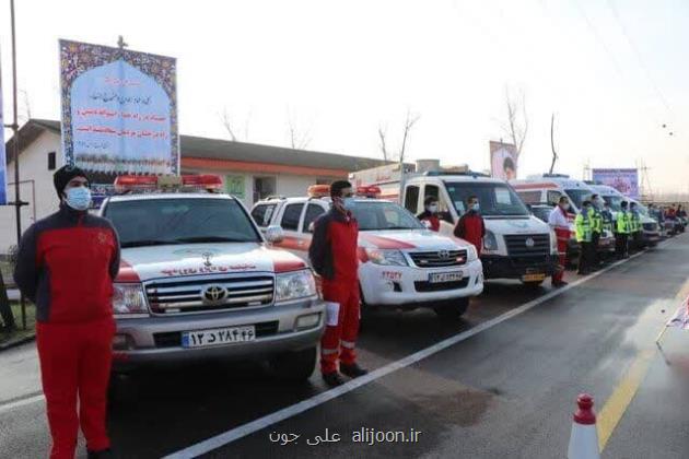 ۱۰۴ آمبولانس دیگر به ناوگان هلال احمر افزوده شد