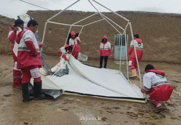 ۳ اردوگاه اسکان اضطراری به سبب سیل در سیستان و بلوچستان