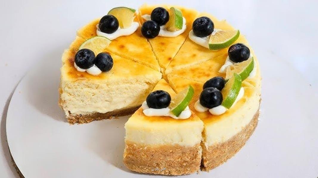 طرز تهیه چیز کیک لیمویی با عطر و طعمی فوق العاده