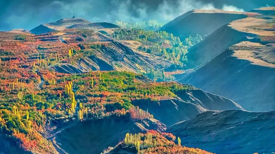 سمفونی رنگ ها در دره های الموت اینجا پاییز تماشایی است