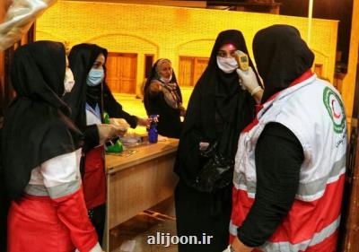 عرضه خدمت ۱۰ هزار داوطلب هلال احمر در هیات های عزاداری