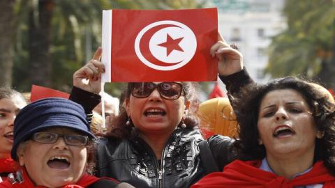 تجمع اعتراضی هنرمندان تونسی به دنبال ضررهای ناشی از كرونا